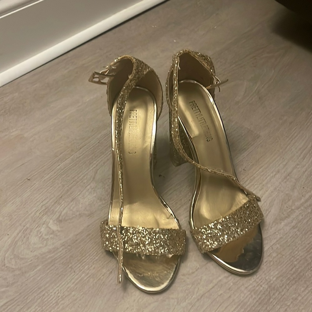 Pretty Little Thing Gold Heals